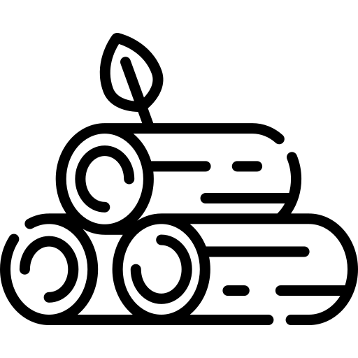 Black silhouette of a rolling suitcase with rounded handle on a white background