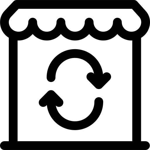 Forme géométrique montrant une étoile blanche à huit branches centrée sur un fond noir.